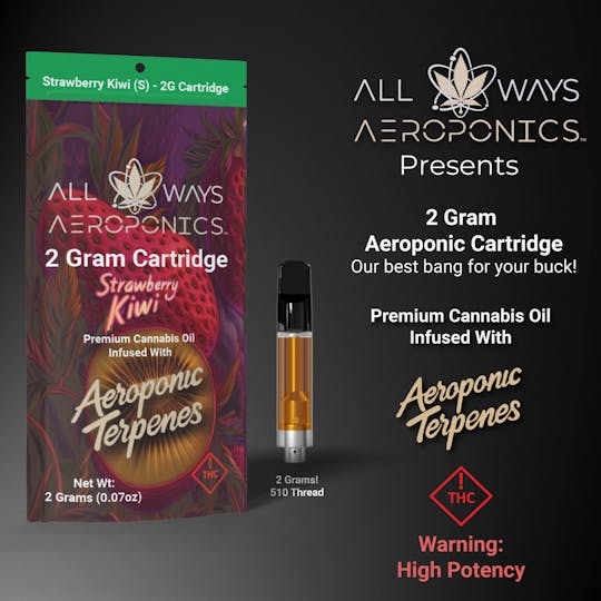 All Ways Aeroponics - All Ways 2g Strawberry Kiwi | Fruity Carts | Hybrid - 1