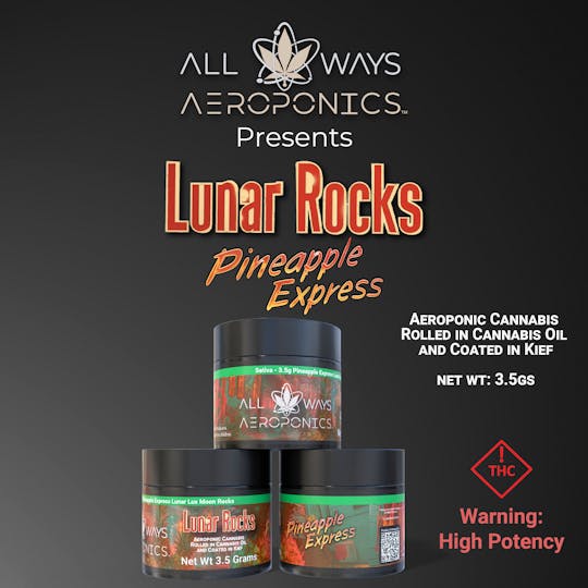 All Ways Aeroponics - All Ways 3.5g Lunar Lux Moon Rocks | Pineapple Express - 1