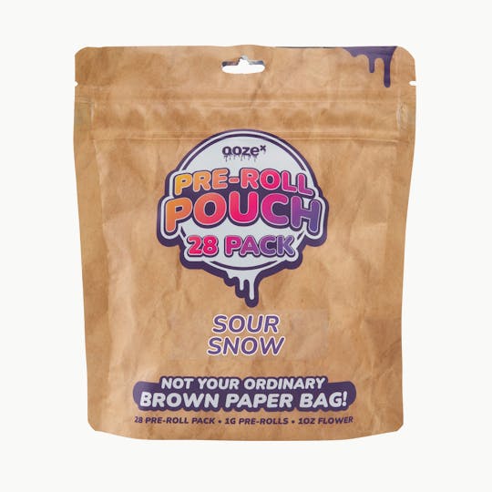 OozeX - Sour Snow - 28pk 1g Pre-Roll Pouch - 1
