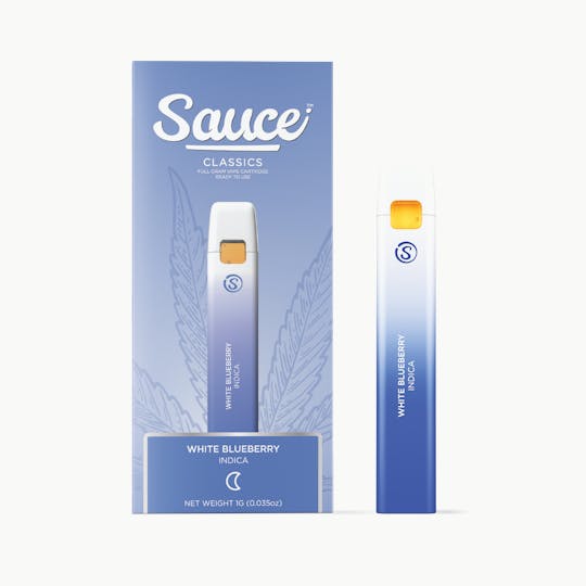 Sauce. - Sauce Classics - White Blueberry - 1G AIO (CA, AZ, CO, NV, OR) - 1