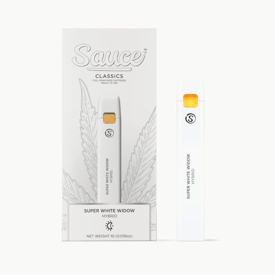 Sauce. - Sauce Classics - Super White Widow - 1G AIO (CA, AZ, CO, NV, OR) - 1