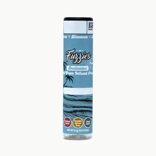 Fuzzies - Fuzzies Destination 0.5g Infused Single - Pacific Blue - 1