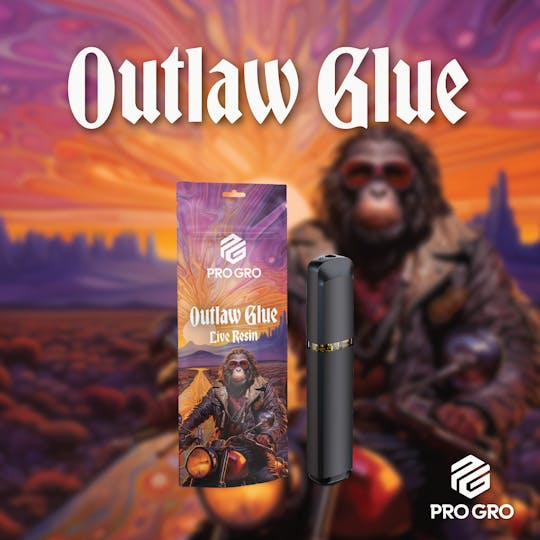 Pro Gro - Outlaw Glue Live Resin Disposable | 1g - 1