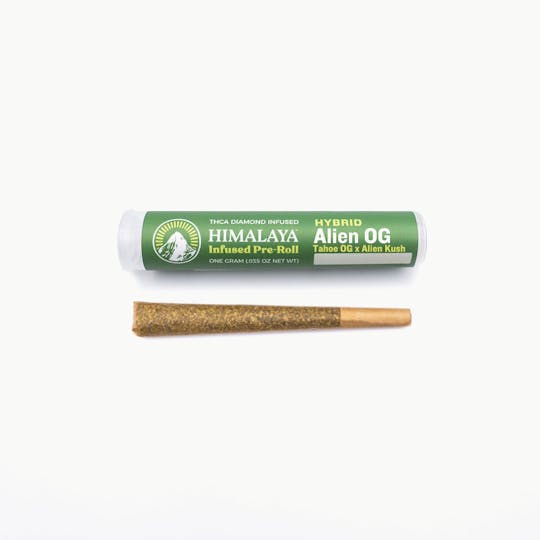 HIMALAYA - Alien OG - Infused Pre-Rolls - 1G - 1