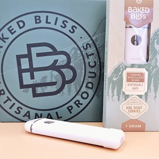 Baked Bliss Edibles - Baked Bliss Girl Scout Cookies 1g Disposable - 1