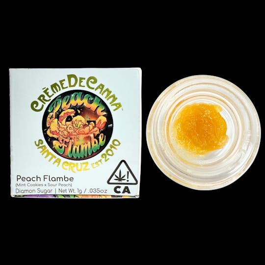 Crème De Canna - Creme De Canna - Diamond Sugar - Peach Flambe - 1g - 1