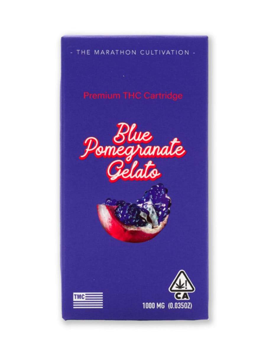 The Marathon Cultivation - Blue Pomegranate Gelato 1g Cartridge - 1