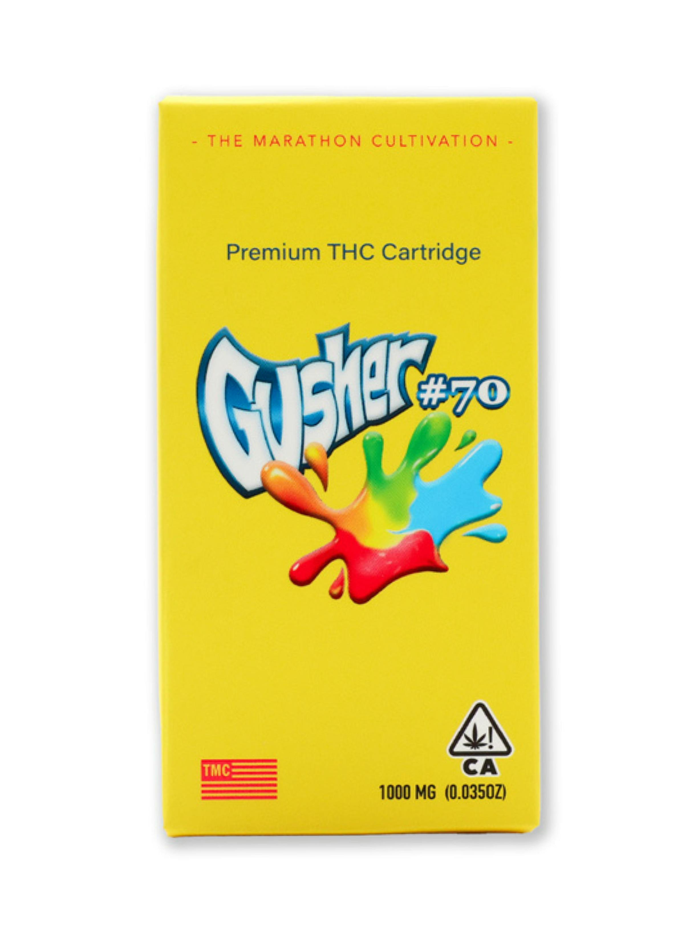Gusher #70 1g Cartridge - The Marathon Cultivation