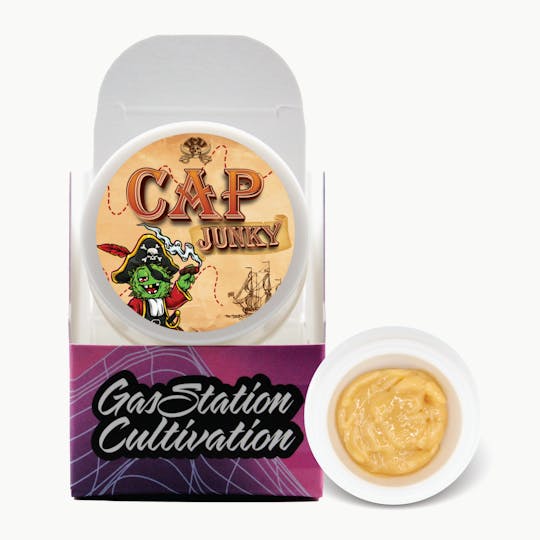 Gas Station Cultivation - Cap Junky Cured Resin Badder 3.5G - 1