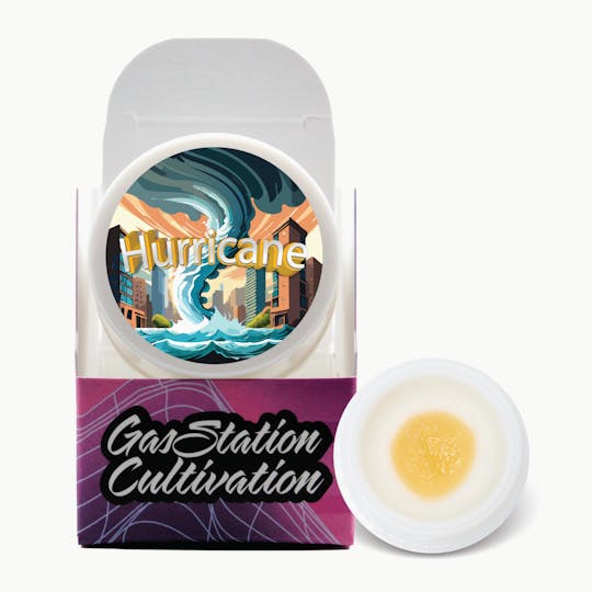 Gas Station Cultivation - Hurricane Cured Resin Sugar & Sauce 1G - 1