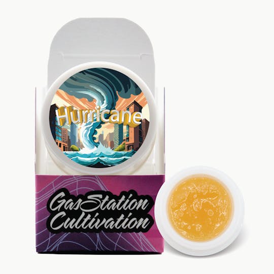 Gas Station Cultivation - Hurricane Cured Resin Sugar & Sauce 3.5G - 1