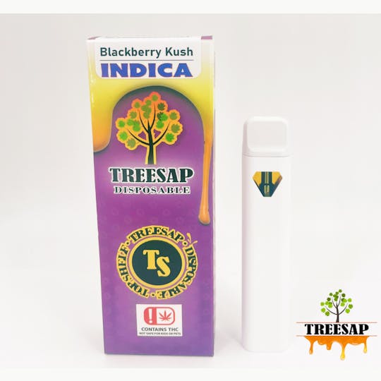 Cartel Oil Co - Treesap | Disposable | Distillate | Indica | Blackberry Kush | 2g - 1