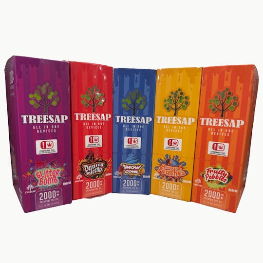 Cartel Oil Co - Treesap | Disposable | Distillate | Indica | Blackberry Kush | 2g - 1