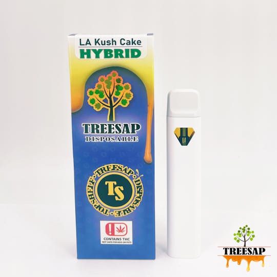 Cartel Oil Co - Treesap | Disposable | Distillate | Hybrid | LA Kush Cake | 2g - 1