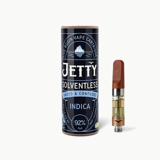 Jetty Extracts - Dazed & Confused OCal Solventless Cartridge .5g - 1