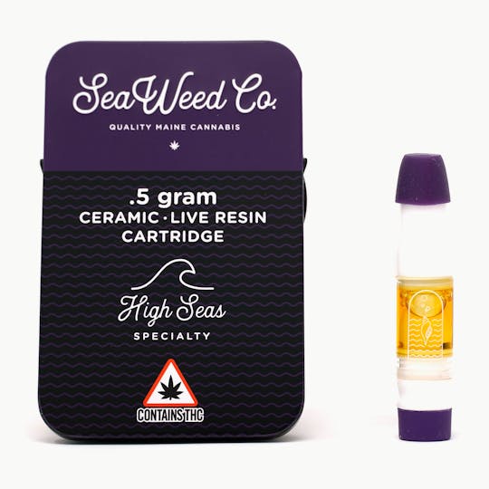 SeaWeed Co. - SWC - High Seas - Grape Puff - Liquid Diamond AVD Cart - .5g - 1