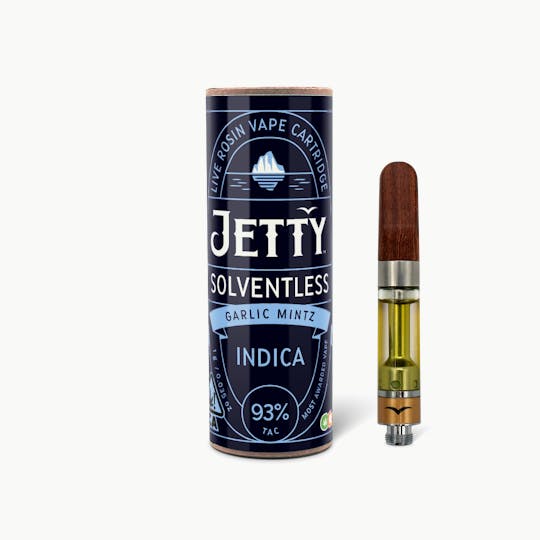 Jetty Extracts - Garlic Mintz OCal Solventless Cartridge 1g - 1