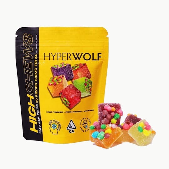 Hyperwolf - High Chews Rosin Infused Gummies - 1