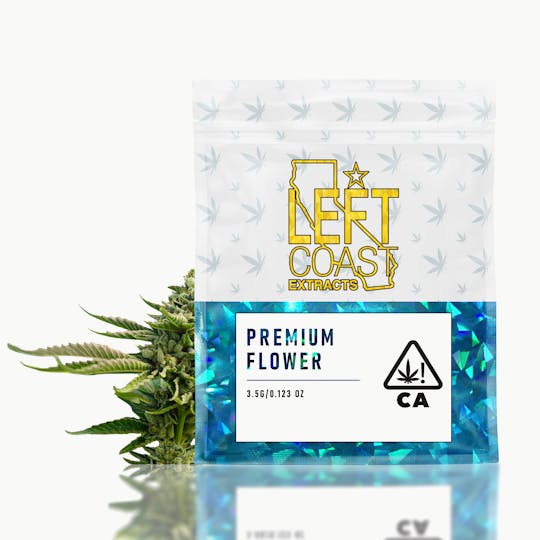 LEFT COAST - ALPHA DAWG 3.5G - Smallz Flower - 1