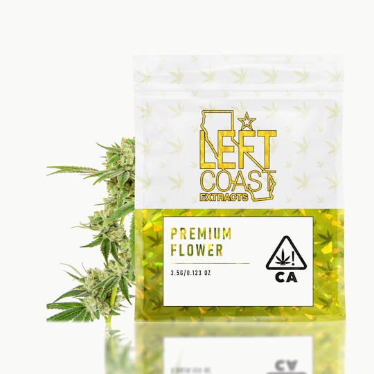 LEFT COAST - BANANA CREAM POP 3.5G - Smallz Flower - 1