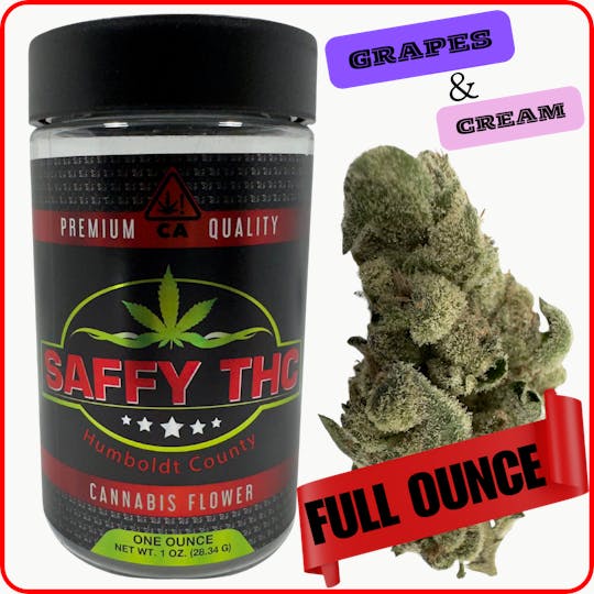 SAFFY THC - Saffy THC - Grapes & Cream - (28.g - 1.oz) - Light Dep - 1