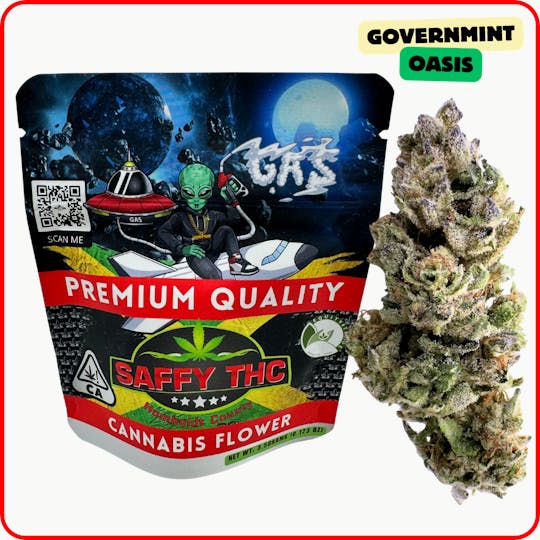 SAFFY THC - Saffy THC - GovernMint Oasis - (3.5.g) - Light Dep - 1