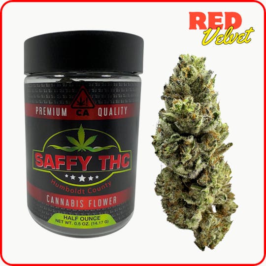 SAFFY THC - Saffy THC - Red Velvet - (14.g - 0.5.oz) - Light Dep - 1