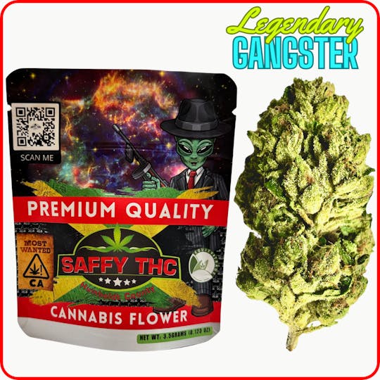 SAFFY THC - Saffy THC - Legendary Gangster - (3.5.g) - Light Dep - 1