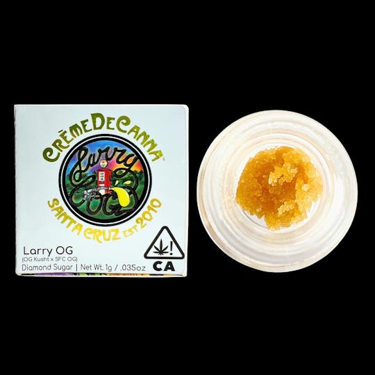 Crème De Canna - Creme De Canna - Diamond Sugar - Larry OG - 1g - 1