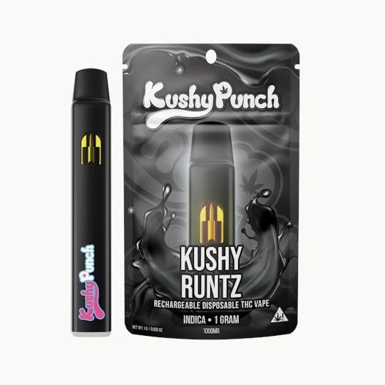 Kushy Punch - 1G Kushy Punch Vape - Kushy Runtz - 1