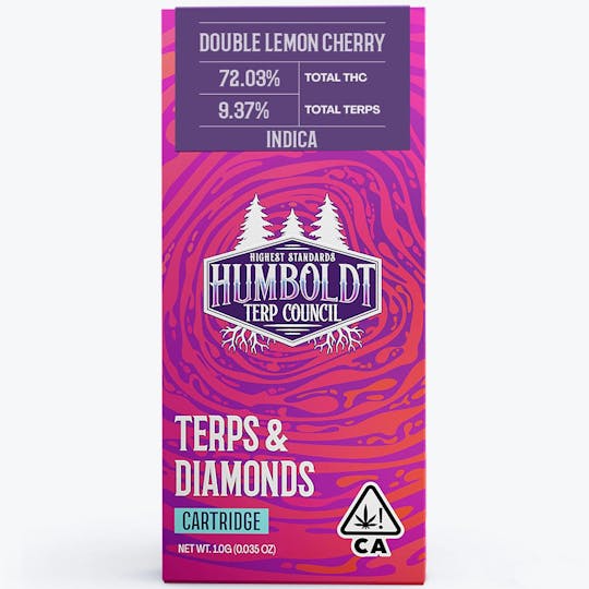 Humboldt Terp Council - Humboldt Terp Council | Live Resin Vape Cartridge Double Lemon Cherry 1g - 1