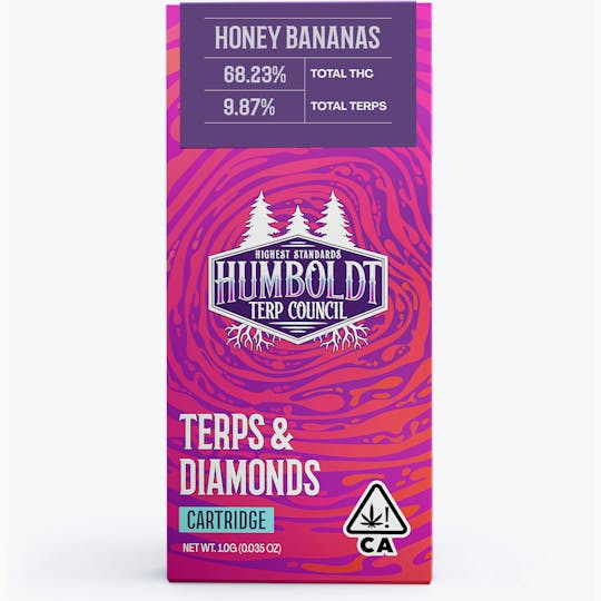 Humboldt Terp Council - Humboldt Terp Council | Live Resin Vape Cartridge Honey Bananas 1g - 1