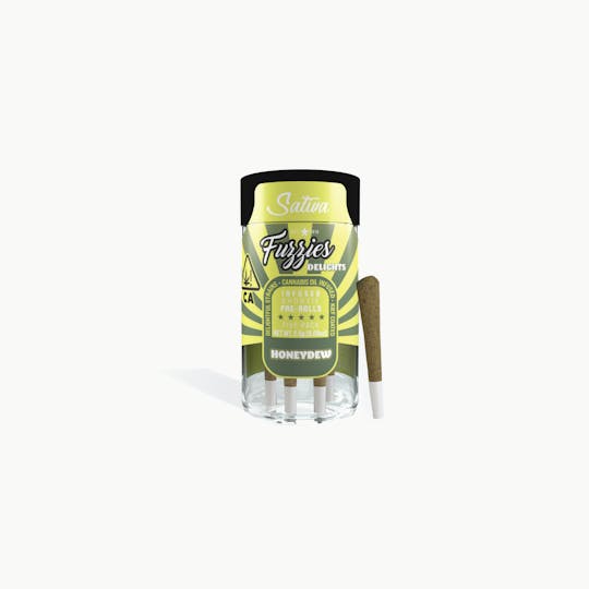 Fuzzies - Fuzzies Delights 2.5g Pre-Roll 5-Pack - Honeydew - Sativa - 1