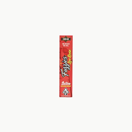 Fuzzies - Fuzzies 1.5g Live Resin Infused Pre-Roll - Sour Moon Rocks - Sativa - 1