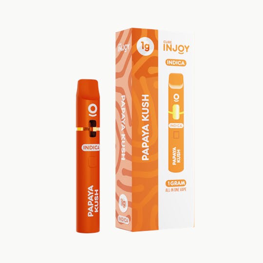 Cure Injoy - Cure Injoy 1G Papaya Kush -AIO (INDICA) - 1