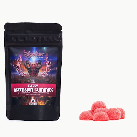 Highbrow - Highbrow/Mighty Viking Cherry Limeade Higher Gummies 2000mg - 1