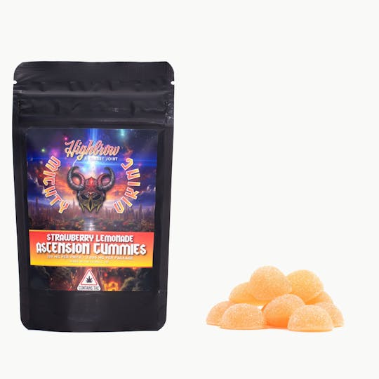 Highbrow - Highbrow/Mighty Viking Strawberry Lemonade Gummies 2000mg - 1