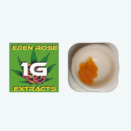 Eden Rose Processing - Eden Rose Extracts Cured Resin 1g - Slurty (Indica) - 1