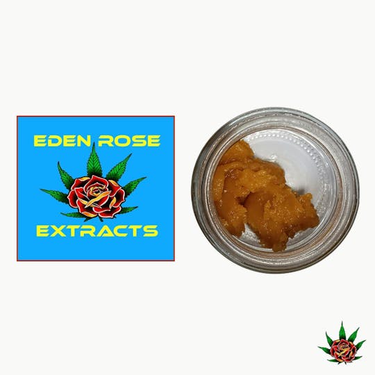 Eden Rose Processing - Eden Rose Extracts Cured Resin Baller Jar 14g - Slurty (Indica) - 1