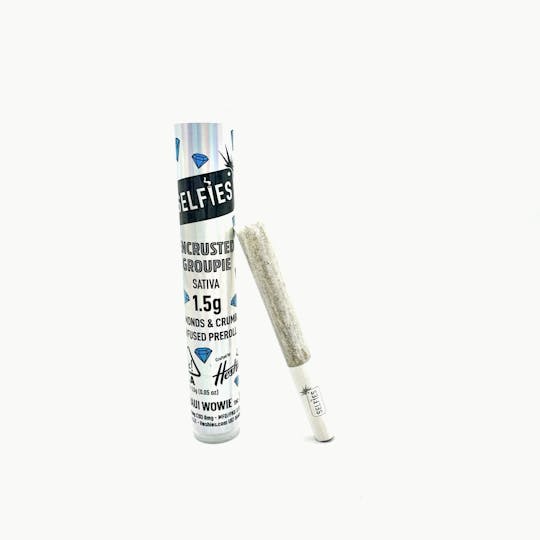 SELFiES - Encrusted Groupie Infused Preroll (1.5g) - Maui Wowie (S) - 1
