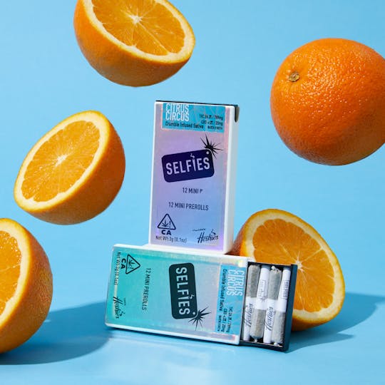 SELFiES - Infused Preroll 12 Pack (3g) - Citrus Circus - 1