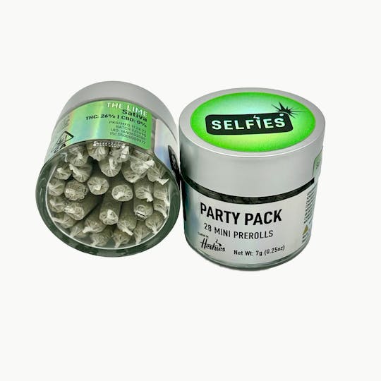 SELFiES - Preroll Party Pack (7g) - The Lime - 1