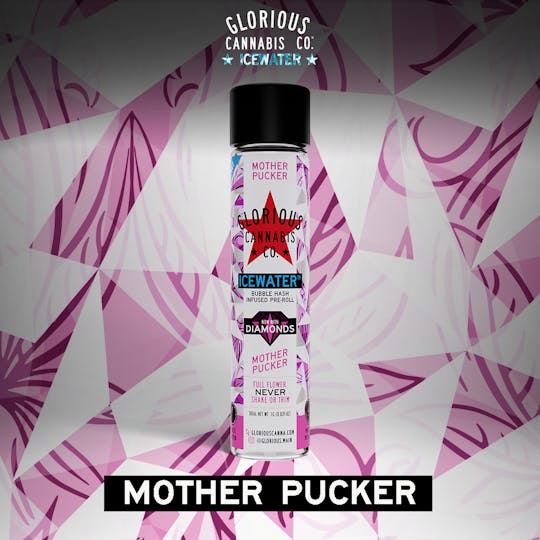 Glorious Cannabis Company - Mother Pucker 1G | Bubble Hash with Diamonds | Glorious Cannabis Co. - 1