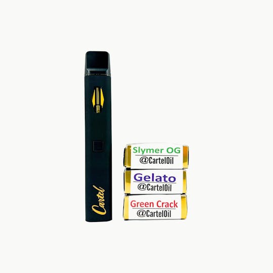 Cartel Oil Co - Cartel Oil Co | Disposable | Distillate | Hybrid | Apple Fritter | 3g - 1