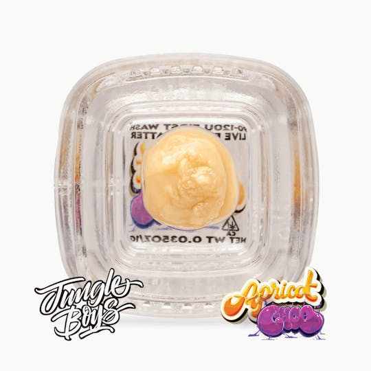 Jungle Boys - Jungle Boys | Apricot Choo - 2.5g 90-120u 1st Wash Live Rosin Batter - 1
