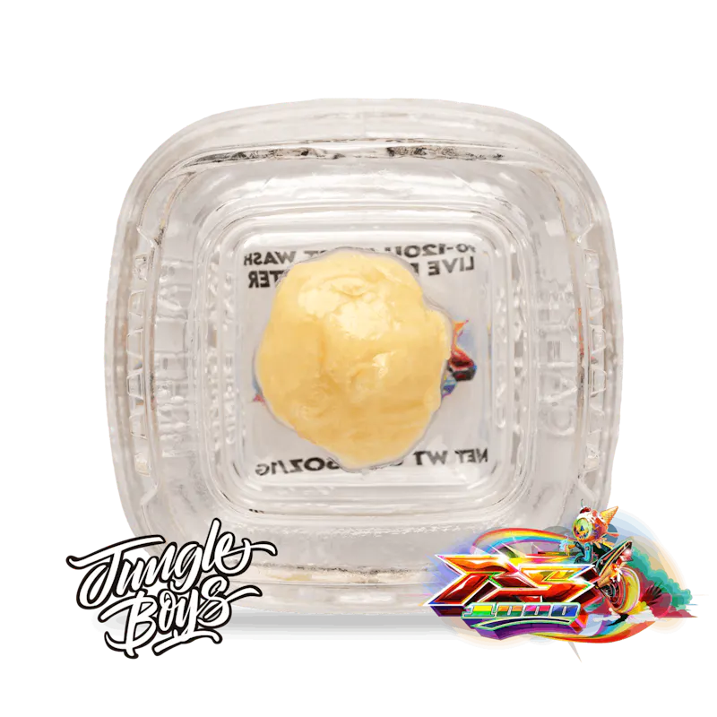 Jungle Boys RS 1000 - .5g 90-120u 1st Wash Live Rosin Batter concentrate