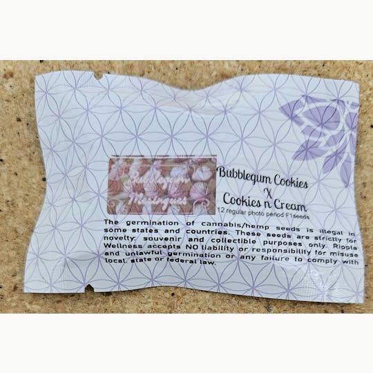 Ripple Wellness - Seeds - Bubblegum Meringue - 12ct Seed Pack - 1