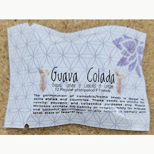 Ripple Wellness - Seeds - Guava Cooladda - 12ct Seed Pack - 1