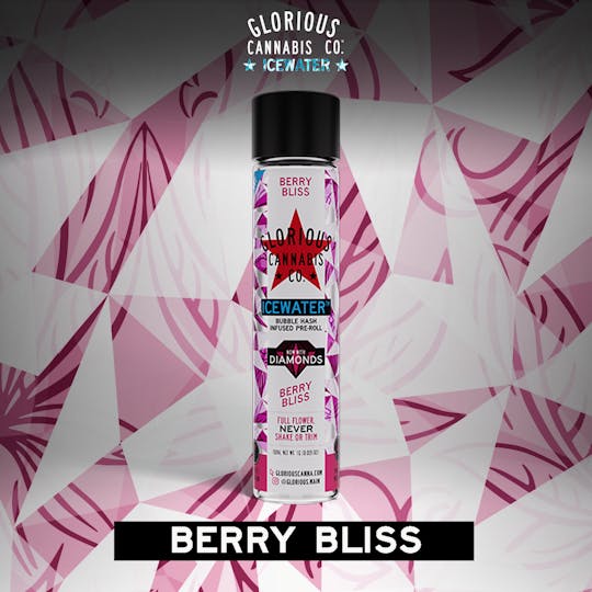 Glorious Cannabis Company - Berry Bliss 1G | Bubble Hash with Diamonds | Glorious Cannabis Co. - 1