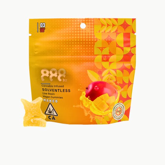 888hz - 888hz Live Rosin Mango Gummies - 1
